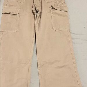 New ZARA Women’s Beige Cargo Pants